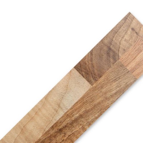Walnut block laminate worktop - walnut,
