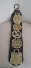 HORSE BRASSES On Leather