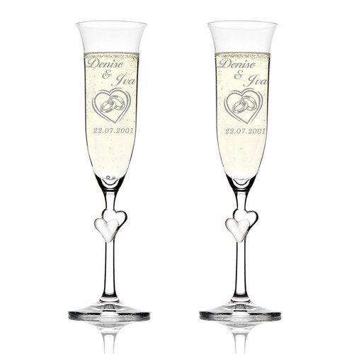 Champagne glasses wedding - 2,