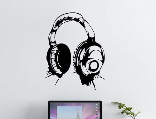 Banksy style headset home - headset,