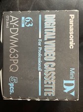 Panasonic AY-DVM63PQ Mini DV Tapes