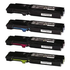 PRINTER LASER TONER CARTRIDGE 4 PACK/SET FITS XEROX PHASER 6600/WORKCENTRE 6605