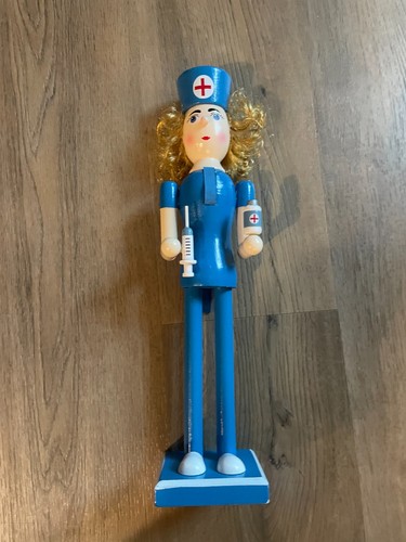 Female nurse nutcracker - 15",