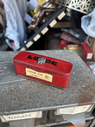 Vintage lodge spark plug - vintage,