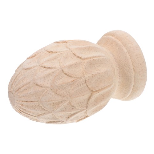 Wooden stair finial pineapple - wooden,