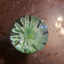 Beautiful glass paperweight