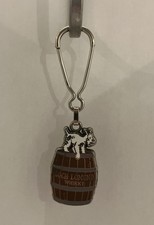 Snowy Tintin Loch Lomond Whisky Collectable Rare Metal Keyring Hergé Moulinsart
