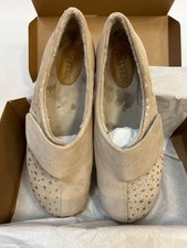 Ladies Hotter Slippers Cement