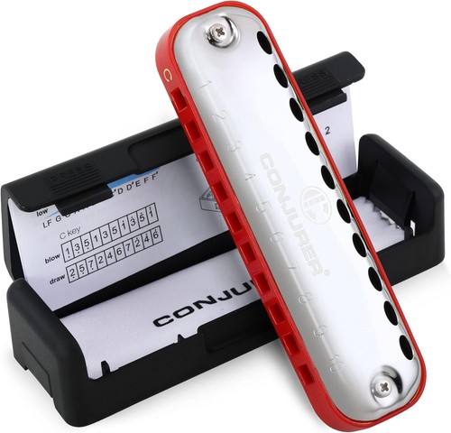 Blues harmonica key holes - blues, c