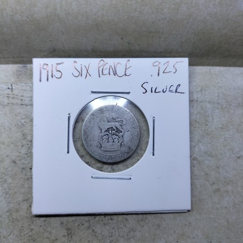 1915 sixpence george - 1915,