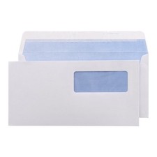 DL Envelopes White 80 GSM Self