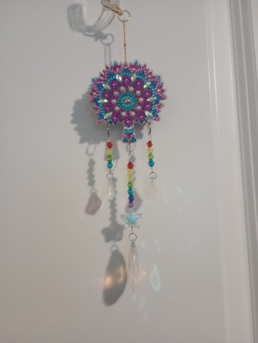 Handmade diamond painting tree - diamond,