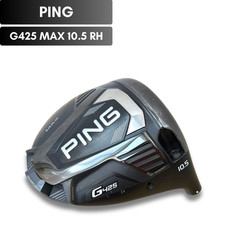 PING G425 MAX 10.5* Driver Head Only Right Handed Headcover USED