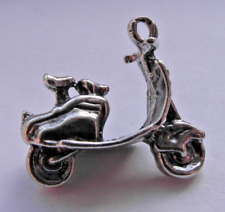 old vintage lambtertta/vespa scooter charm for a traditional charm bracelet