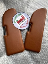 CLASSIC FIAT 500 600 126 SUN VISOR TAN COLOR SET NEW