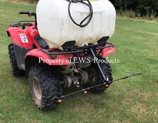 Spray Boom Attachment For ATV Vehicle, Telescopic 5 Nozzles, 4ft Wide For Quad