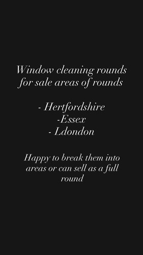 Window cleaning round - cleaning,