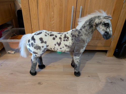 Large soft plush horse - horse, dpl