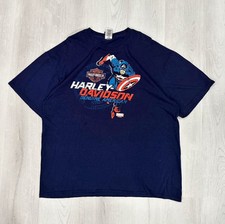 2020 Captain America Harley Tee