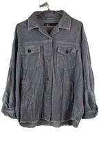 Zara Womans Corduroy Grey