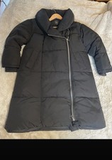 Zara Black Longline Puffer
