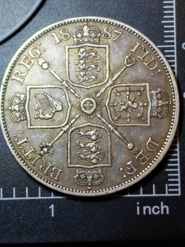 1887 queen victoria - victoria, double