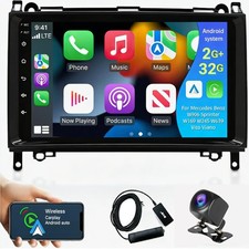 9" DAB+ CarPlay For Mercedes