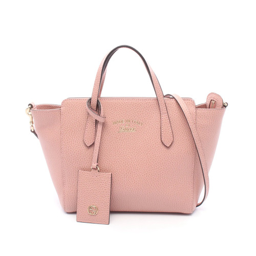 Gucci 2way handbag pink - 2way,