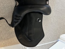 Bates Dressage Saddle 17.5” Black 