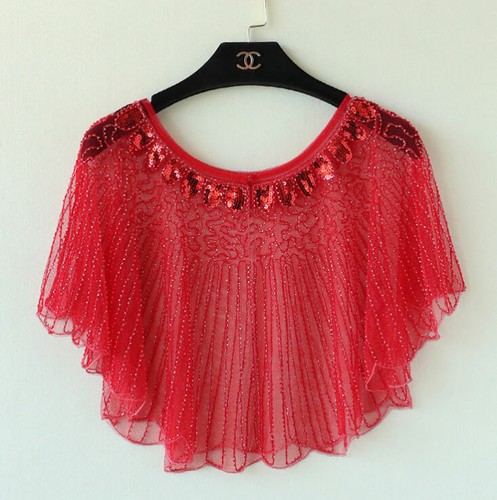 Sheer bolero shrug wedding - sheer,