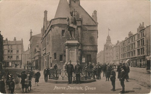 Pearce statue institute - statue,,