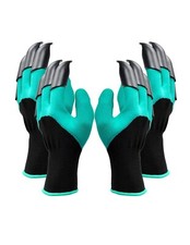 Garden Digging Gloves 10 pairs ABS Claws For Digging Planting Gardening Raking