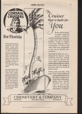 1927 CHENEVERT MOTORBOAT