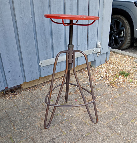 Vintage swivel stool hardly - stool,,
