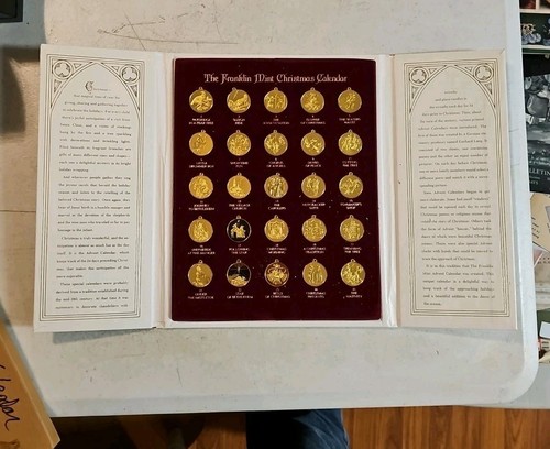 1988 franklin mint christmas - franklin,