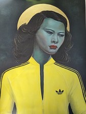 Ross Muir Green Lady, Signed &