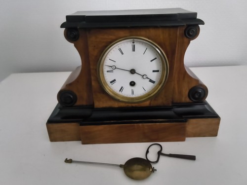 French mantle clock - ,