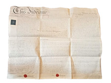 Regency Indenture Vellum