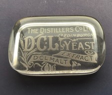 VINTAGE GLASS ADVERTISING