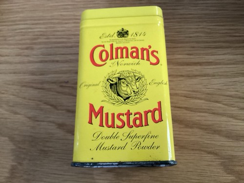 Colmans mustard tin - colmans,