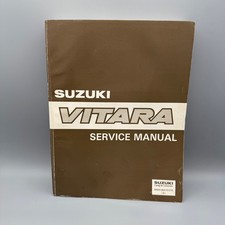 Suzuki Vitara Service Manual 1991