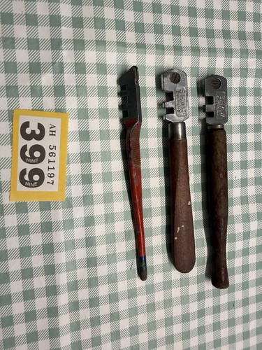Vintage glass cutting - vintage, tools
