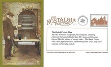 Postcard The Baked Potato Man Mobile Oven Edwardian - Nostalgia