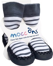 mocc ons baby blue and white