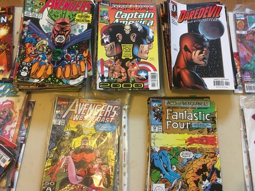 Marvel comics captain - comics-,