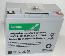 12v 22ah lucas golf - 22ah,