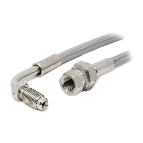 Front braided brake lines - braided,