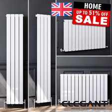 White Vertical Horizontal Designer Radiators Flat Panel Central Heating Rads