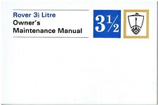 ROVER P5B 3.5 LITRE SALOON &