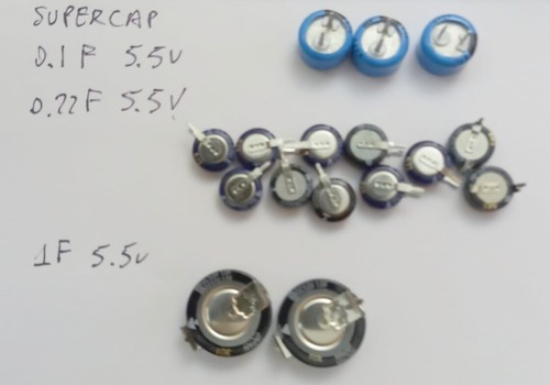 Supercap capacitor kit 5v - kit, 1f